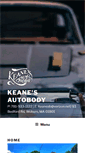 Mobile Screenshot of keanesautobody.com